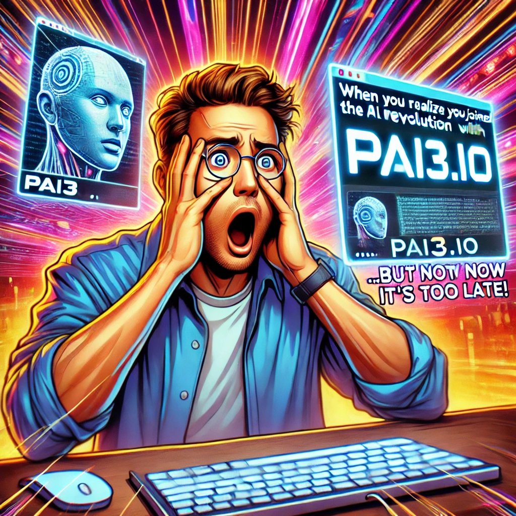 mrwebberx0's tweet photo. When you realize you joined the AI revolution with @Pia3Ai ... but not now, it's too late! 🚀🤯 #PAI3AI #AIRevolution #FutureIsNow https://t.co/e4IaNRbrbE