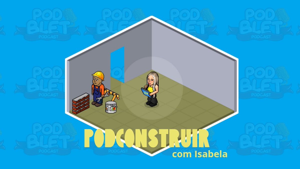 PodBlet's tweet photo. Ela está de volta! Nossa arquiteta talentosa @isabelablet está pronta para trazer dicas valiosas e muitos ensinamentos no quadro #podconstruir do #PodBlet 👷🏼♀️🚧 https://t.co/HUVMyaq9gh