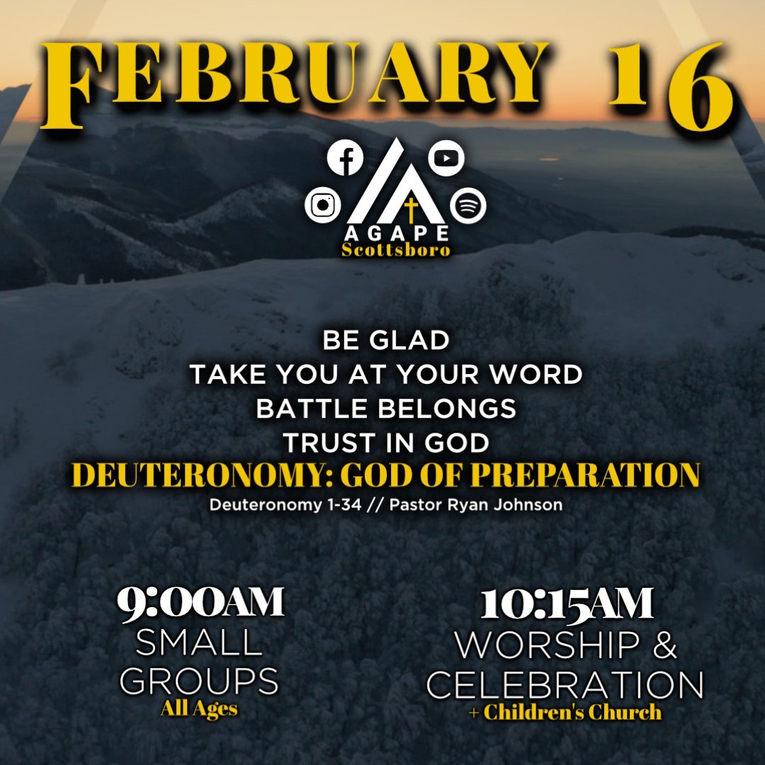 PastorRyanJ's tweet photo. Join us tomorrow at @agapescottsboro as we gather for an incredible day of worship and celebration! https://t.co/jJ9K12qEqZ
