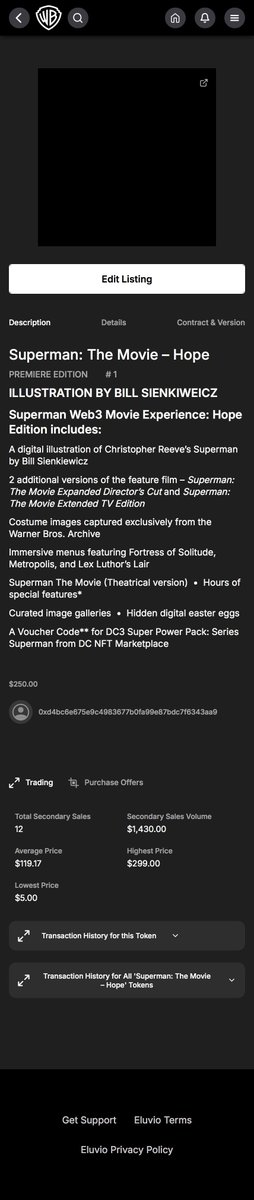 StonerInvestor's tweet photo. Not even sure if anyone still collects these but here’s #1 for $250
#warnerbrosnft #NFT #Superman #candynft #candyio https://t.co/LjhyM3UrfZ