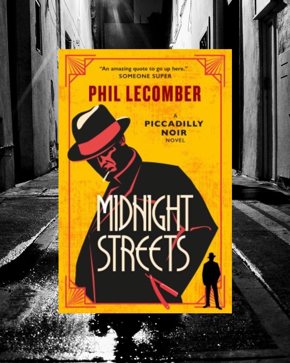 Lyndaโs Book Reviews and News (@lyndacheckley) on Twitter photo ๐๐BOOK REVIEW๐๐
Midnight Streets by Phil Lecomber
Published 18 March
Full review โก๏ธ t.ly/4RytQ
โAn atmospheric and emotional thriller with some loose end that are obviously leading to book two. An intriguing and entertaining read.โ
<a href="/PhilLecomber/">Phil Lecomber</a> <a href="/TitanBooks/">Titan Books</a> ๐๐BOOK REVIEW๐๐
Midnight Streets by Phil Lecomber
Published 18 March
Full review โก๏ธ t.ly/4RytQ
โAn atmospheric and emotional thriller with some loose end that are obviously leading to book two. An intriguing and entertaining read.โ
<a href="/PhilLecomber/">Phil Lecomber</a> <a href="/TitanBooks/">Titan Books</a>