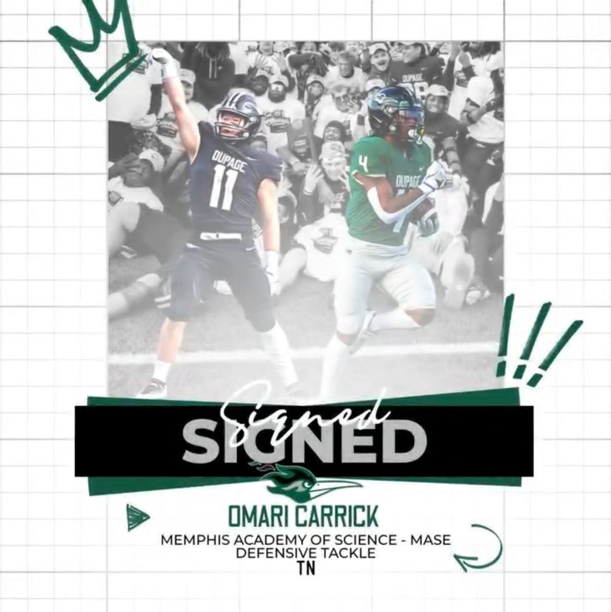 1000% Commited To College Of Dupage🟢⚫️ #AGTG✝️ #JUCOPRODUCT