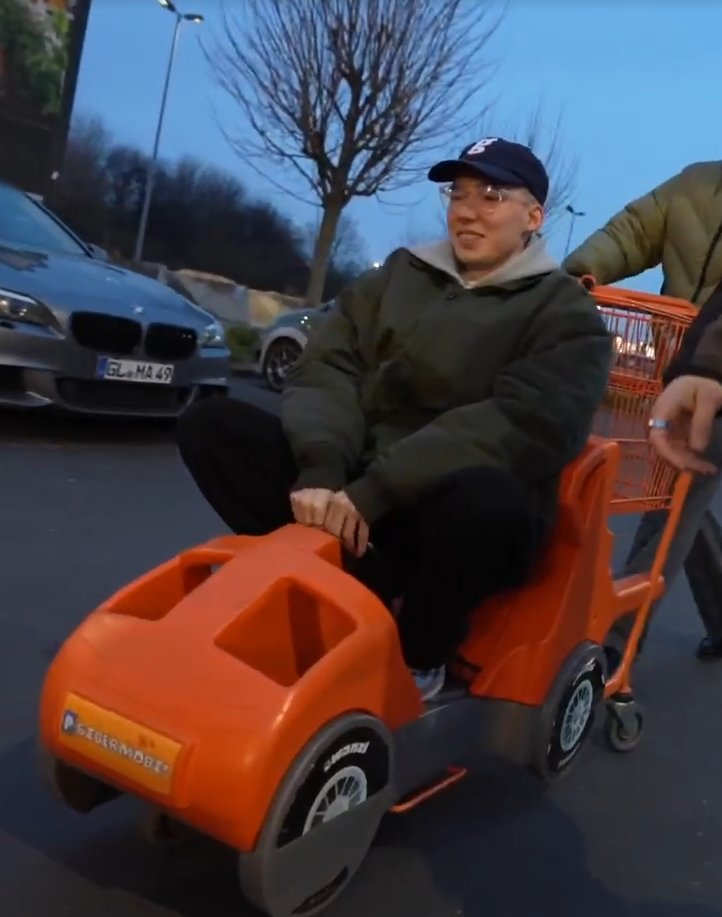 neues auto von felix ist krass