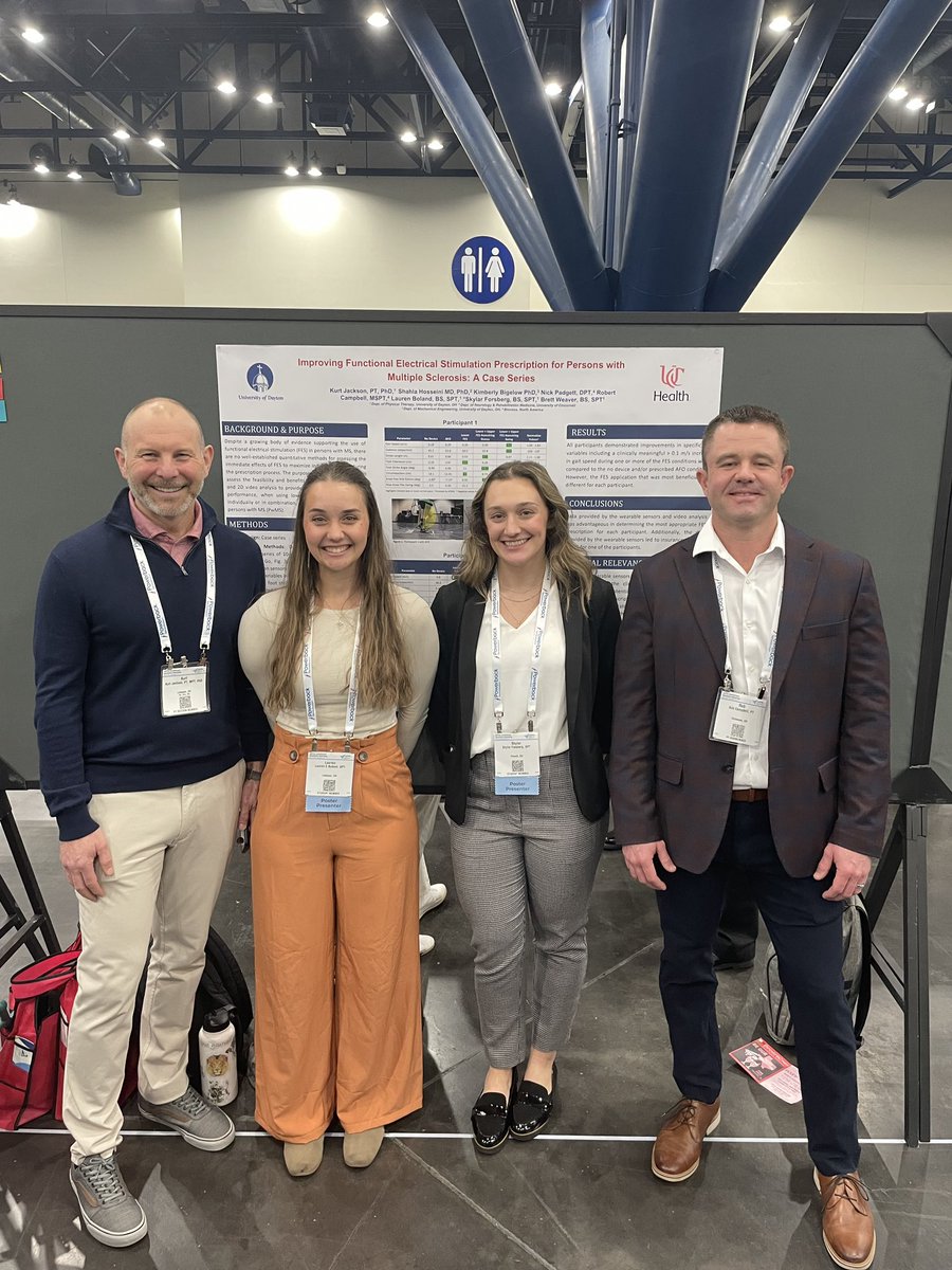 We're in Houston for #APTACSM

Rob Campbell, MSPT, one of our Sales Managers, and the team presented a poster titled: "Improving FES Prescription for Persons With MS: A Case Series." 

Learn more: apta.confex.com/apta/csm2025/m…