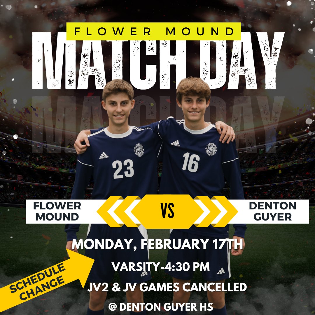 Due to weather moving in this week, the JV2 and JV games have been cancelled for Tuesday, February 18th.  The Varsity will NOW PLAY Monday, February 17th at 4:30 pm at Guyer HS.  Come out and cheer on your JAGS!