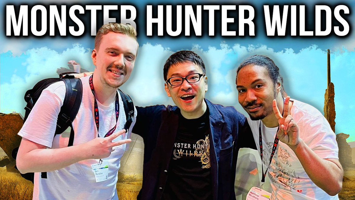 We got the chance to sit down with the top Monster Hunter Wilds developers, Producer Ryōzō Tsujimoto &amp; Director Yuya Tokuda for an exclusive interview! 💥

We asked about Charge Blade changes, endgame details, speedrunning and more!

Watch it here: youtu.be/cyJoHpUKFNg
