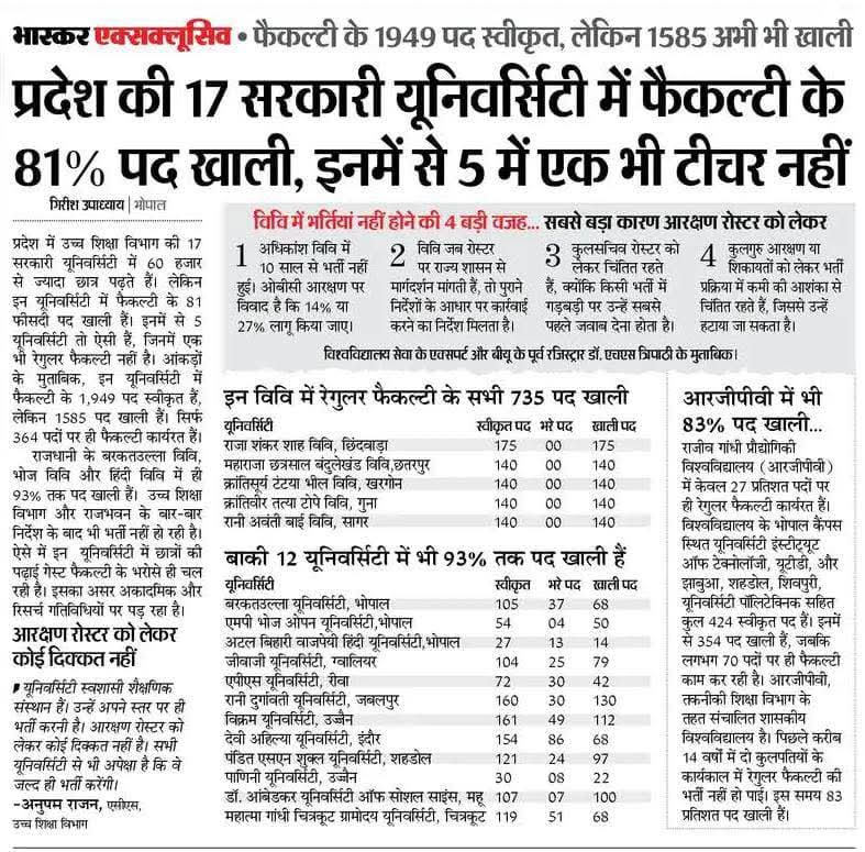 professorneeraj's tweet photo. @narendramodi 
@AmitShah 
@dpradhanbjp 
@DrMohanYadav51 
#HigherEducation https://t.co/vveD4381jU