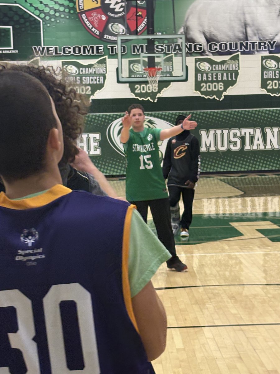 Strongsville High (@hs_strongsville) on Twitter photo Friday SHS hosted 7 other schools for unified basketball. The games were exciting and the gym was full of SHS students cheering on all of the students. Congratulations to all of the participants of this inclusive event. #ModelMustang Friday SHS hosted 7 other schools for unified basketball. The games were exciting and the gym was full of SHS students cheering on all of the students. Congratulations to all of the participants of this inclusive event. #ModelMustang