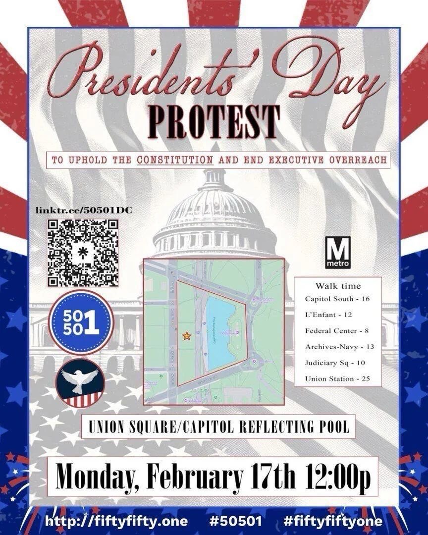 VanessaMarigold's tweet image. DC!! Time to protest this bullshit! #50501