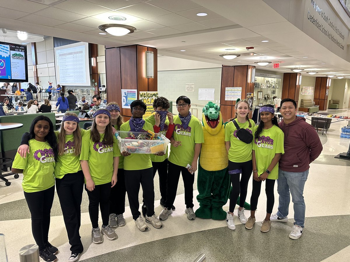 mgmgators's tweet photo. 4 teams representing MGM at the @firstlegoleague SC State Competition!! Go Gators! https://t.co/EgipL5DFV8