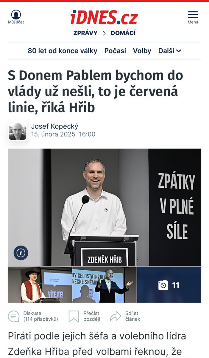 Pavel Blažek tweet media