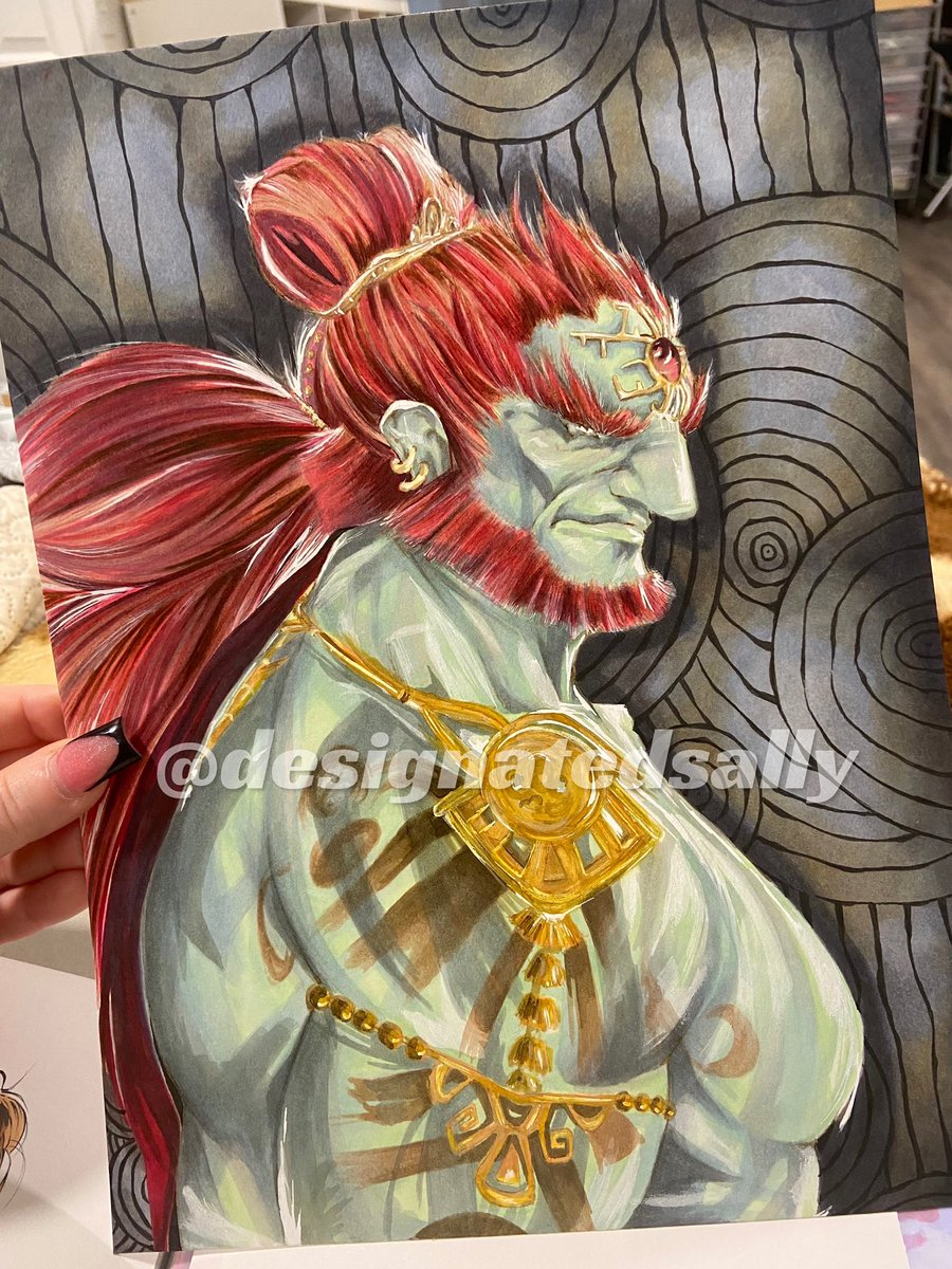 An old Ganon 

#LegendOfZelda #totkfanart #totk