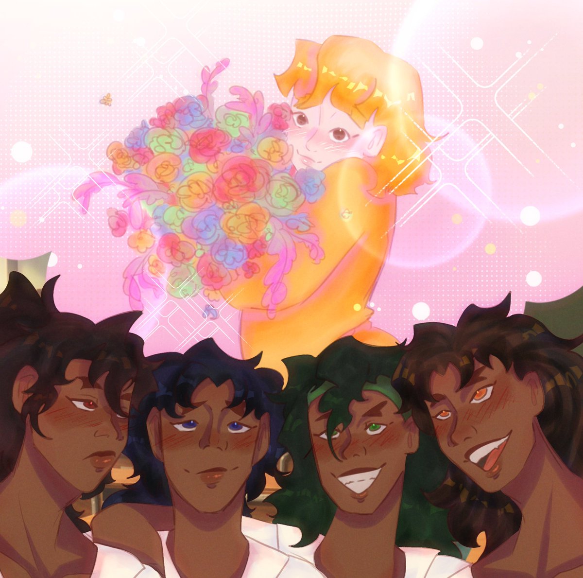 TuTuTuen's tweet image. [ KNY, TenguZen ] flowers 💐💛✨️

#ZenitsuEvent