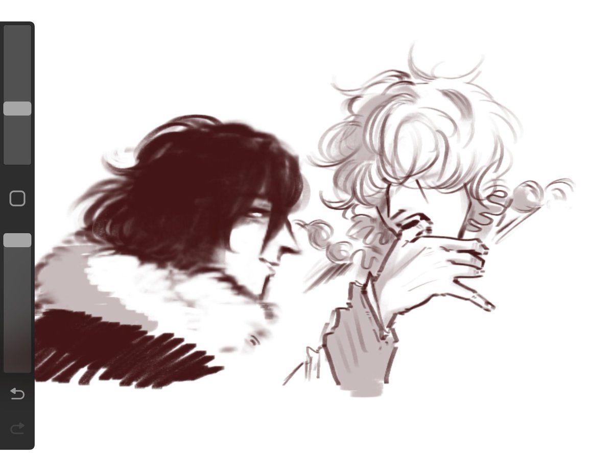 sharp teeth :))) 
#fyolai doodle