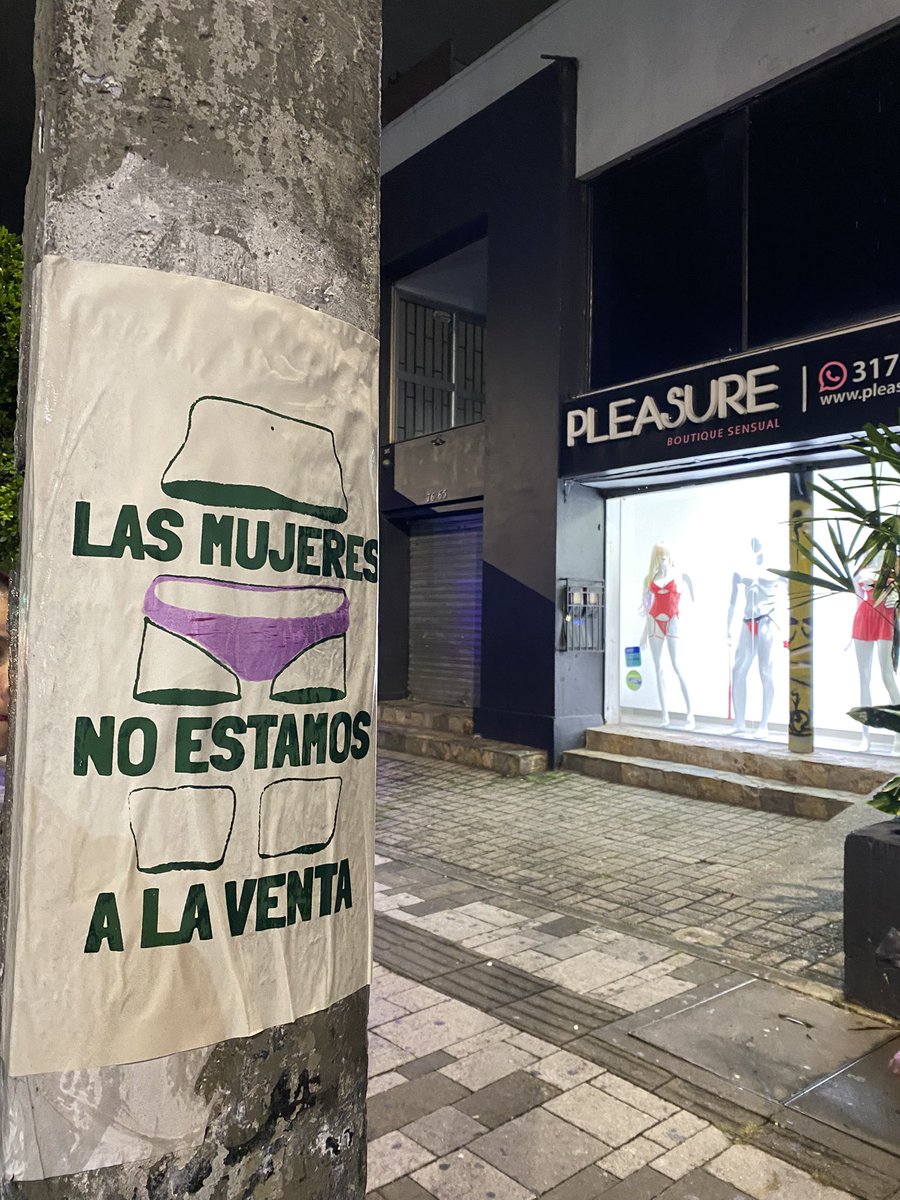 Hasta que Medellín sea un lugar para las mujeres y las niñas.