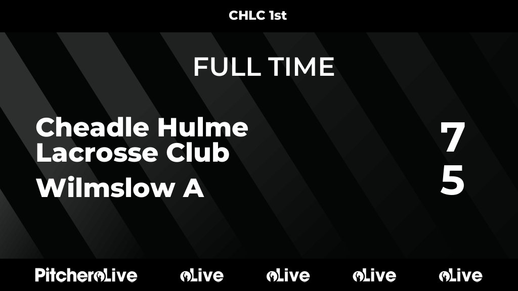 FULL TIME: Cheadle Hulme Lacrosse Club 7 - 5 Wilmslow A
#CHEWIL #Pitchero
cheadlehulmelacrosse.com/teams/111651/m…