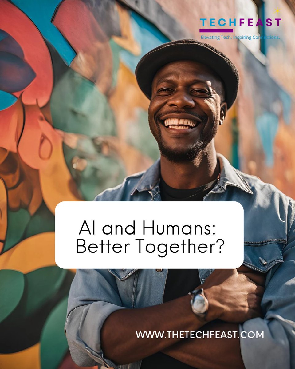 TheTechFeast's tweet image. AI is changing the way we work, but is it replacing us or enhancing us?

#thetechfeast2025 #HumanplusTech