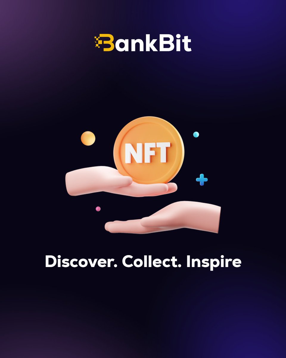 Bankbit_io's tweet photo. Dive into digital art 🎨 Explore, trade, and collect NFTs on BankBit's seamless marketplace. 

Your next masterpiece awaits! https://t.co/smP0LDdB1u
