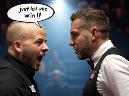 SnookerFanCLub's tweet photo. Its too late Luca !! https://t.co/NYprizvtAC