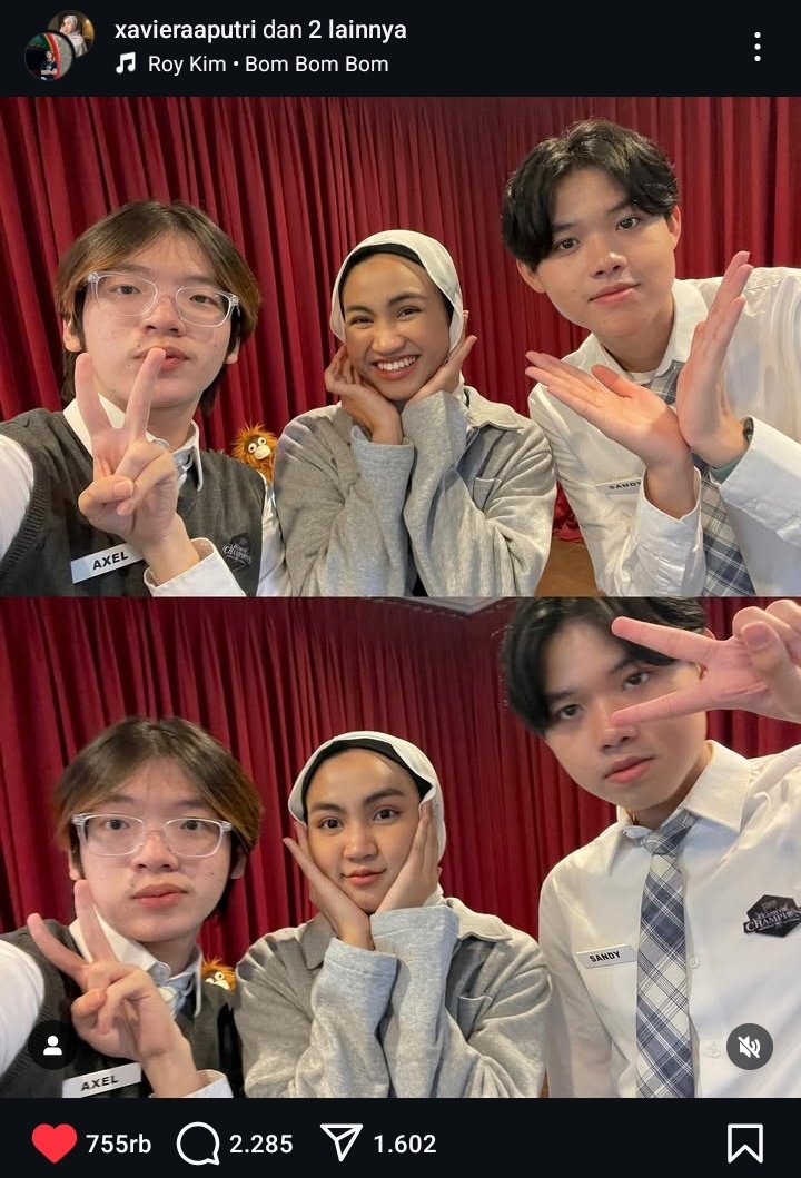 Rahmasariy28's tweet photo. 샌디 액셀에게 건배 대학 졸업할 때까지 꼭 이룰 수 있길 바라요 학습 상황을 포기하지 마십시오 한국에서도 자비에르랑 같이 놀 수 있었으면 좋겠어요😄🤭🤭🤭💕💕
#sandyourheart
#axelots
#barir 
#kenjitsu https://t.co/i3tARNGRIS