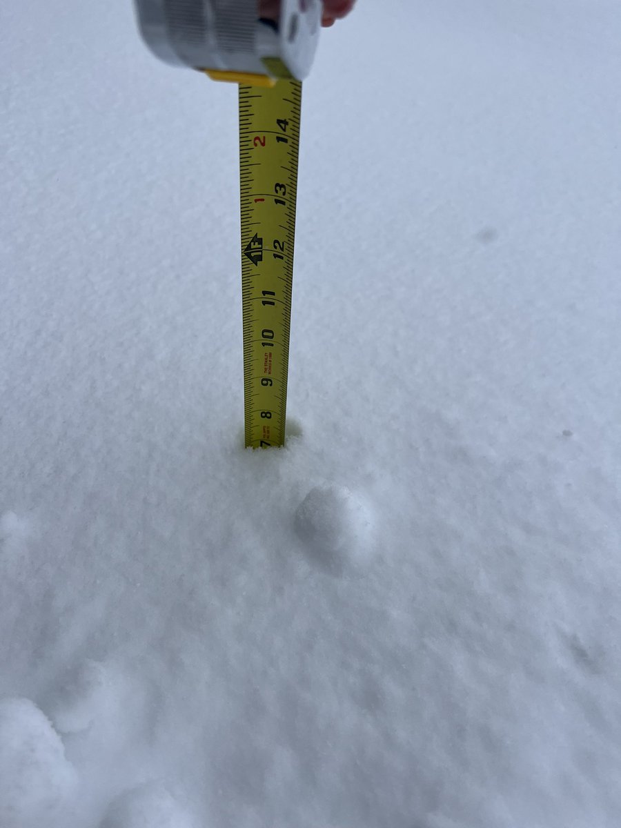 PSBRN1's tweet photo. @NWSOmaha Last night snowfall ! Blair area https://t.co/uPkD63Pkj5