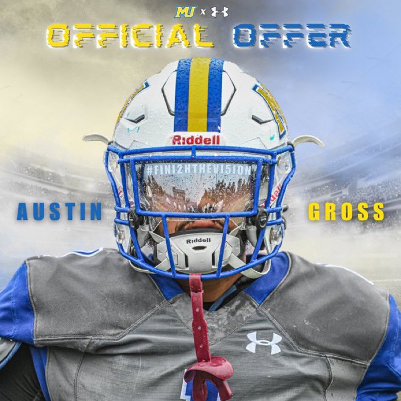 I’m so blessed to receive my first offer from <a href="/MUCougarsFB/">Misericordia University Football</a>. Thank you so much <a href="/_CoachCushing/">Steve Cushing</a> <a href="/CoachJDittman58/">Jeff Dittman</a> <a href="/coachmslaughter/">Mahlon Slaughter</a> <a href="/CoachBaxter5/">Logan Baxter</a> ! #Fini2hTheVi5ion

<a href="/coachDCunn15/">Coach Dee</a> <a href="/fskeaglesfb/">FSK Eagles Football</a> <a href="/FSK_Athletics/">FSK Athletics</a>