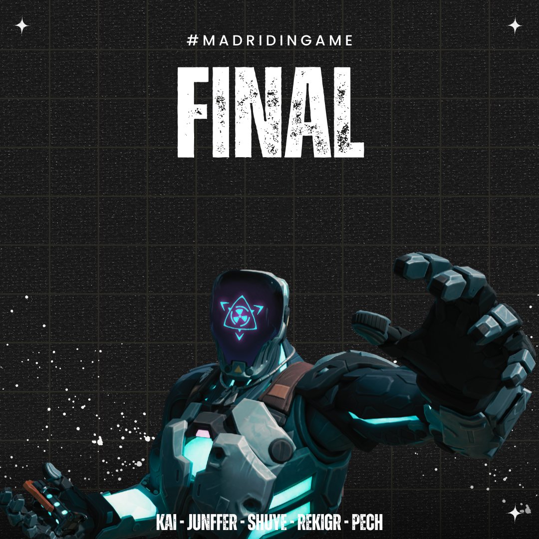 ZPR (@zipperesports) on Twitter photo ESTAMOS EN LA FINAL DEL <a href="/MadridinGame/">Madrid in Game</a> !!!!!
twitch.tv/madridingame
TODOS A APOYAR!!
👤 <a href="/Junffer31/">VAY Junffer</a>
👤 <a href="/rekigr01/">Iker González</a>
👤 @lpechlval
👤 <a href="/Shuye2_/">Shuye</a>
👤 KAI
#GoZPR #AmuntZipper🖤 ESTAMOS EN LA FINAL DEL <a href="/MadridinGame/">Madrid in Game</a> !!!!!
twitch.tv/madridingame
TODOS A APOYAR!!
👤 <a href="/Junffer31/">VAY Junffer</a>
👤 <a href="/rekigr01/">Iker González</a>
👤 @lpechlval
👤 <a href="/Shuye2_/">Shuye</a>
👤 KAI
#GoZPR #AmuntZipper🖤