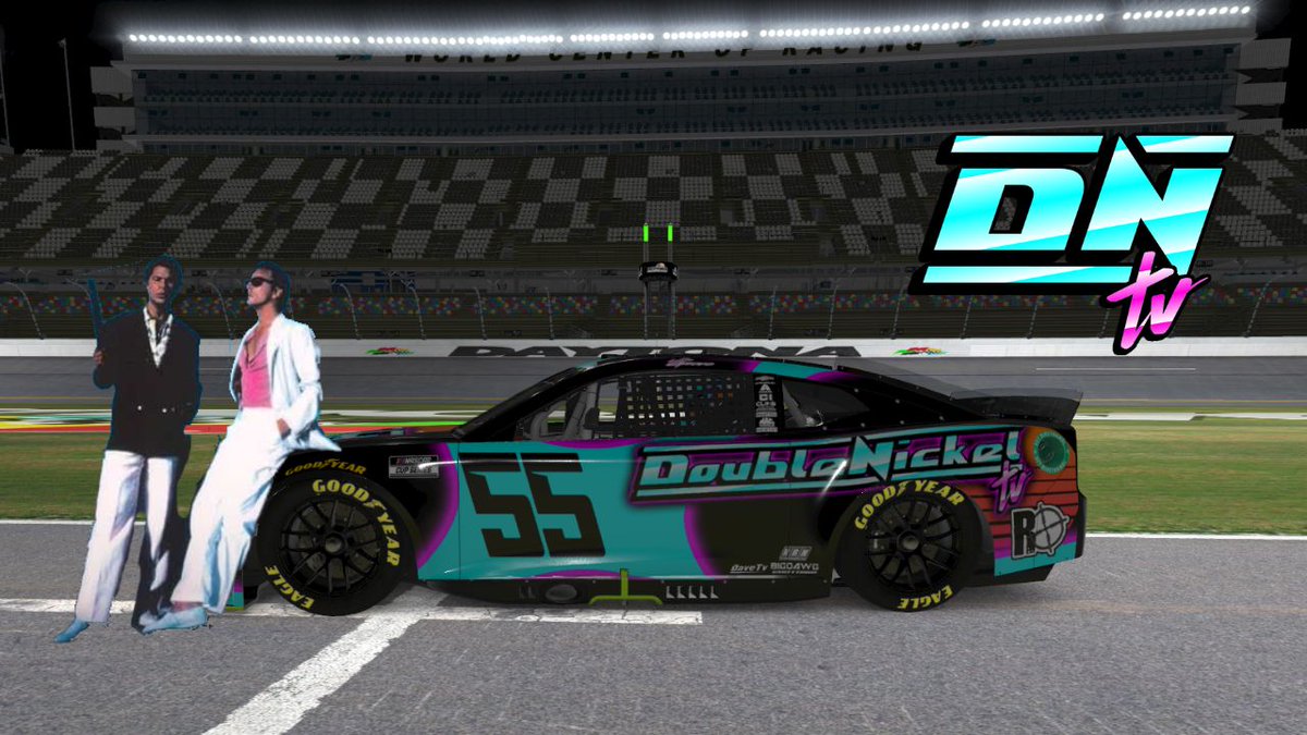 Taking the <a href="/Doublenickel_tv/">DoubleNickelTV</a> Camaro from south beach to the 500 with the <a href="/The_FlyingAces/">Flying Aces TV</a> Group. Should be live around 8:10 for the Petty Split. Come watch, hangout and shoot the breeze pal. 🤙🏁