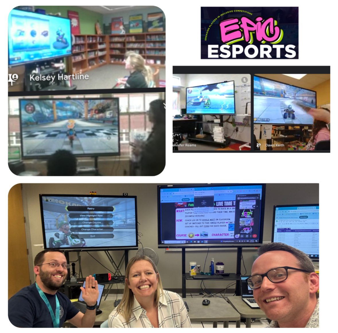 FCPS Inst Tech (@fcpsoit) on Twitter photo EPIC Esports Directors <a href="/afaulknerstem/">Ashley Faulkner</a> <a href="/YourTechBF/">Brandon French</a> <a href="/shadrach73/">STEM with Shadrach</a> held a week long MK8 Tournament that involved over 200 elementary students! Run from our <a href="/ViewSonicEDU_US/">ViewSonic Education (North America)</a> command center and supported by amazing coaches and our district <a href="/FCPSKY/">Fayette County Public Schools</a> it’s a week kids will never forget! EPIC Esports Directors <a href="/afaulknerstem/">Ashley Faulkner</a> <a href="/YourTechBF/">Brandon French</a> <a href="/shadrach73/">STEM with Shadrach</a> held a week long MK8 Tournament that involved over 200 elementary students! Run from our <a href="/ViewSonicEDU_US/">ViewSonic Education (North America)</a> command center and supported by amazing coaches and our district <a href="/FCPSKY/">Fayette County Public Schools</a> it’s a week kids will never forget!
