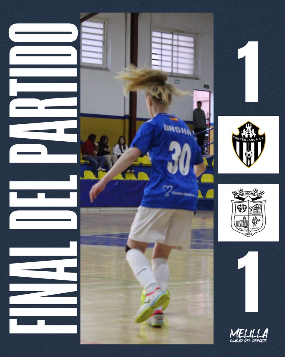 🏁¡𝐅𝐈𝐍𝐀𝐋 𝐅𝐈𝐍𝐀𝐋 𝐅𝐈𝐍𝐀𝐀𝐀𝐀𝐋!

MCD Torreblanca C.F "B” 1-1 <a href="/FsFMora/">Mora Futbol sala Femenino</a> 

⚽️ <a href="/k_dasha21/">Dasha🇺🇦</a>