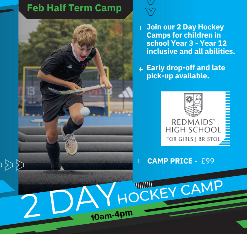 LAST FEW SPACES AVAILABLE - Join us for an action-packed 2-Day Hockey Camp at Redmaids' High School this February half-term!🎄 🏑 📅  20 &amp; 21 February 2025
📍 Westbury Site
🎟️ Tickets available now. Secure your spot via the link below👇
eu1.hubs.ly/H0gNZYL0
@RedMaidsPE <a href="/MT__13/">MT13</a>