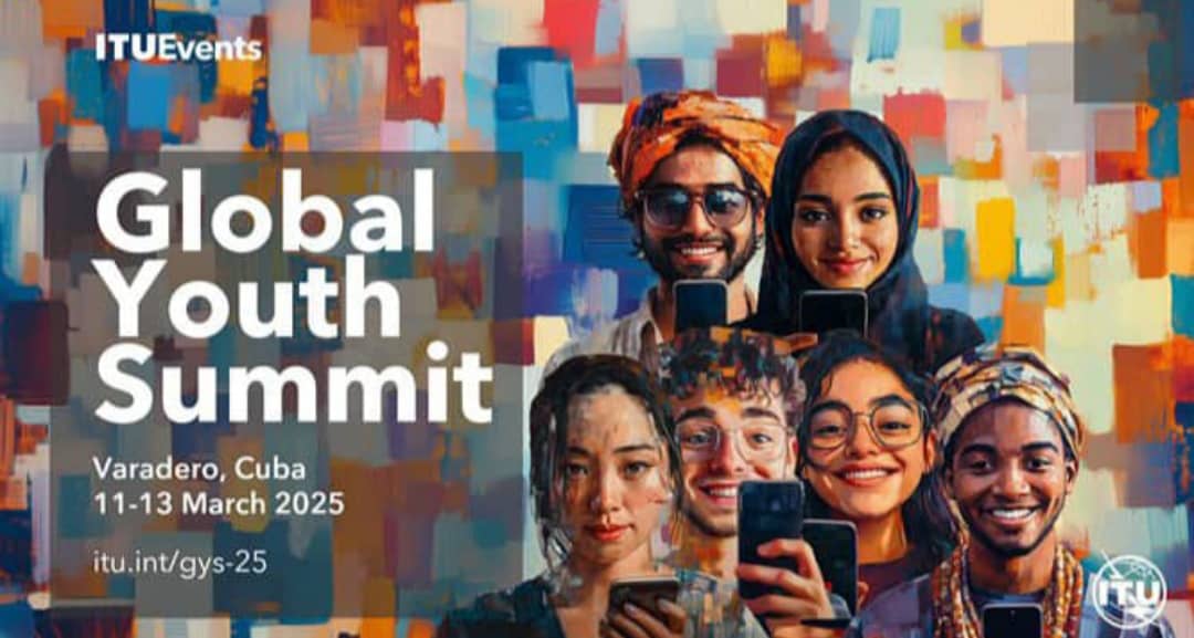 Cuba será sede de la Cumbre Mundial de la Juventud de <a href="/ITU/">Int’l Telecommunication Union</a>. Del 11 al 13 de marzo de 2025, jóvenes del sector TIC del mundo se darán cita en Varadero, para debatir sobre el protagonismo juvenil en la #TransformaciónDigital. ¡Sean bienvenidos!  #GYS25 
itu.int/itu-d/meetings…