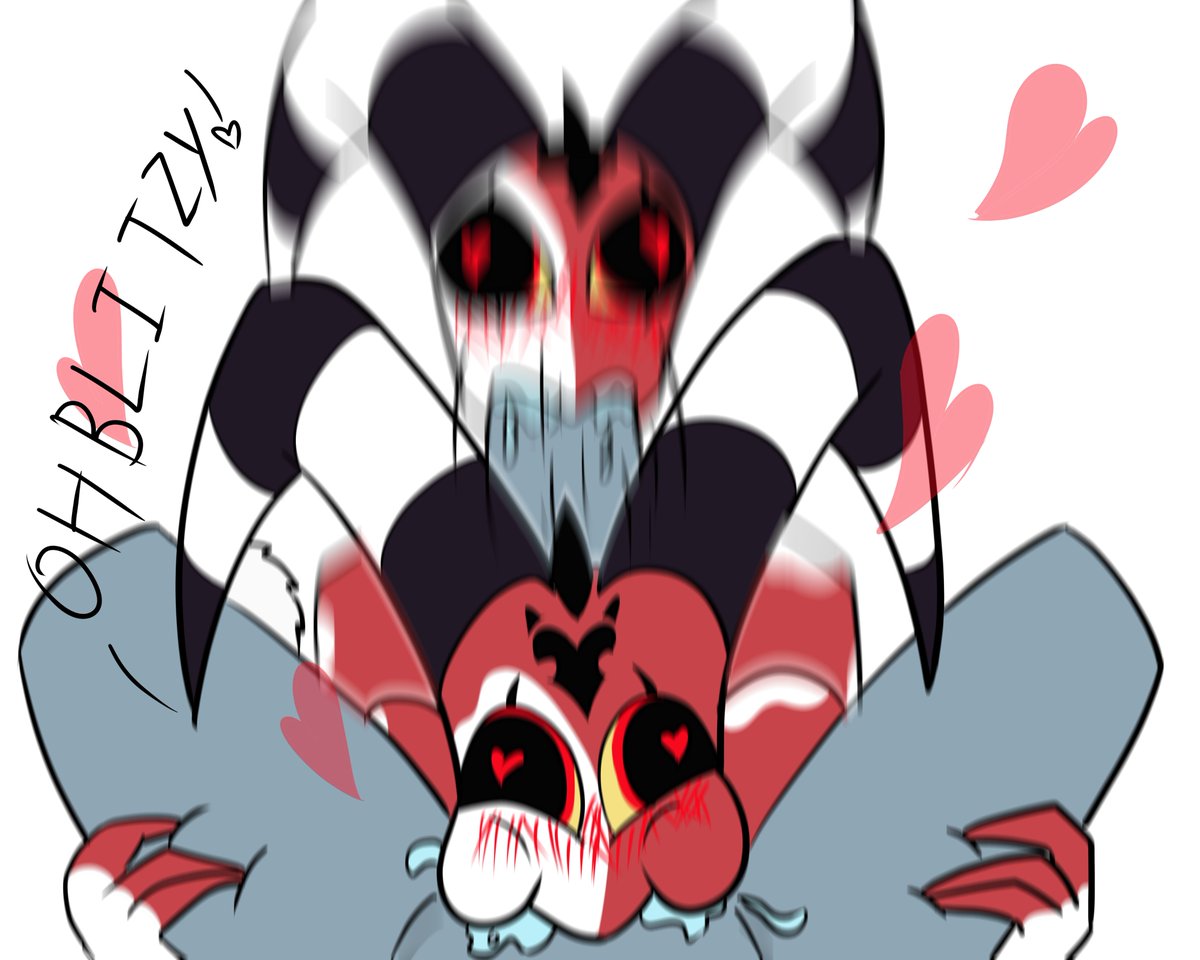 WesternMANergy's tweet photo. #stolitz #Blitzo #Stolas #helluvaboss #dickolas 

Silly lizard gives his owl boyfriend a deep throat for the first time https://t.co/hCZ57Ny3wN