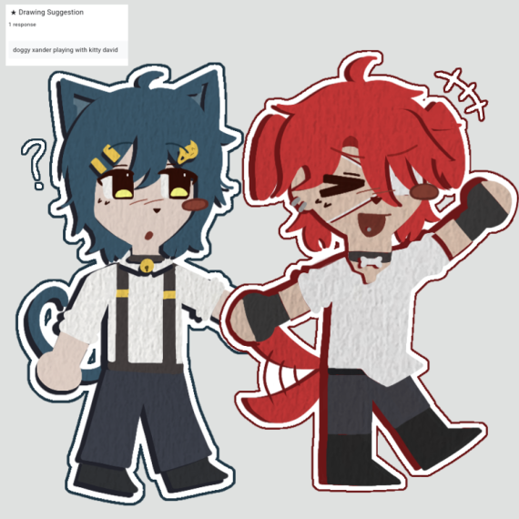 daily_xanvid's tweet photo. Day 51 (☀️) Thank you so much to the person who requested this! :)
#drdt #danganronpadespairtime #drdtxander #drdtdavid #xandermatthews #davidchiem #xanvid https://t.co/82Ld1ZZWis