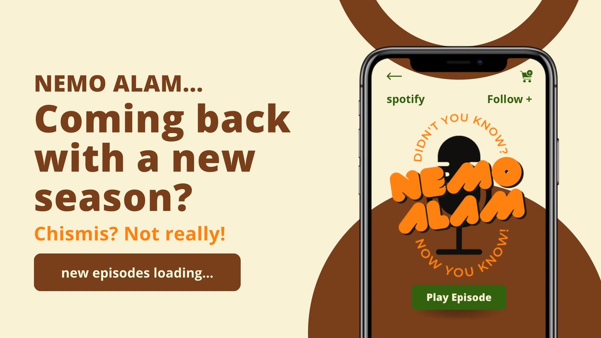 🔔 NEW SEASON ALERT!

Hello, hello, hello besties ✨ Your resident marites is back with a new season of chismisang may sense every other weekend. 

Give the page a follow to be updated with LIVE spaces and new content uploads on Spotify. 

Ang unang chika? LOADING NA…