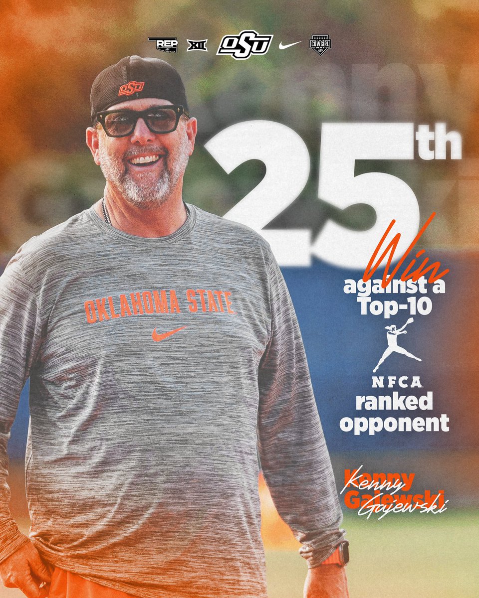 WHAT A WAY TO GET IT 🤠 

#GoPokes | <a href="/OSUcoachG/">Kenny Gajewski</a>