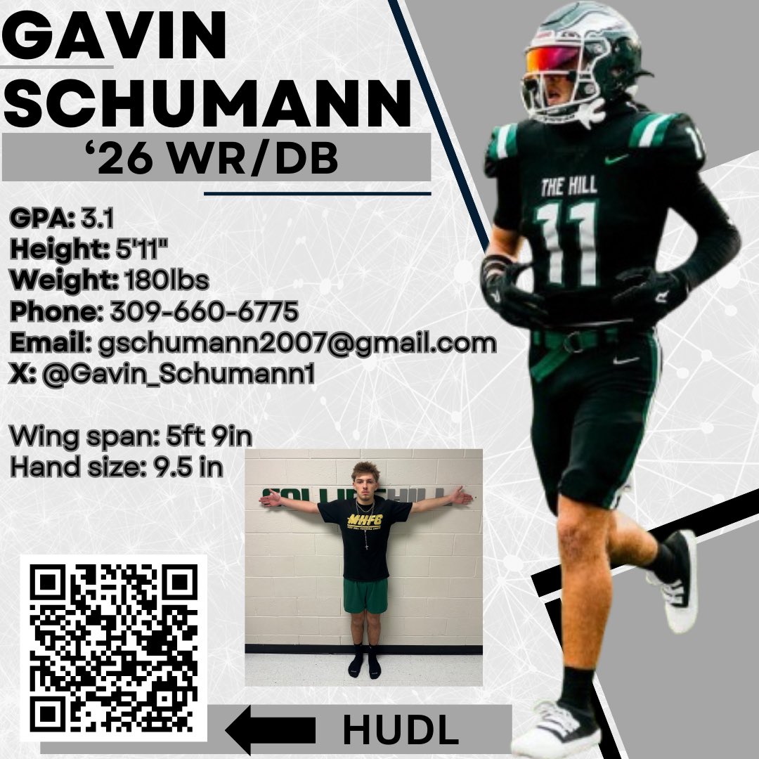 Gavin Schumann (@gavin_schumann1) on Twitter photo All Coaches and Recruiters check out my recruiting profile‼️ #TheHill💚🦅
<a href="/CoachBeck56/">CORY BECK 🦅🏈</a> <a href="/SwickONE8/">Drew Swick</a> <a href="/CollinsHillFB/">Collins Hill Eagles Football</a> <a href="/CoachDReakes/">Daniel Reakes</a> <a href="/coachgavin_gsc/">Coach Gavin</a> <a href="/coachmontyroe/">Monty Roe</a> <a href="/CoachEarl_/">Earl Williams</a> <a href="/RecruitGeorgia/">Recruit Georgia</a> <a href="/deucerecruiting/">Deuce Recruiting✌️</a> @On3Recruits <a href="/NEGARecruits/">Northeast Georgia Recruits</a> <a href="/Rivals/">Rivals</a> <a href="/PrepRedzoneNext/">Prep Redzone 𝙉𝙀𝙓𝙏 🏈</a> All Coaches and Recruiters check out my recruiting profile‼️ #TheHill💚🦅
<a href="/CoachBeck56/">CORY BECK 🦅🏈</a> <a href="/SwickONE8/">Drew Swick</a> <a href="/CollinsHillFB/">Collins Hill Eagles Football</a> <a href="/CoachDReakes/">Daniel Reakes</a> <a href="/coachgavin_gsc/">Coach Gavin</a> <a href="/coachmontyroe/">Monty Roe</a> <a href="/CoachEarl_/">Earl Williams</a> <a href="/RecruitGeorgia/">Recruit Georgia</a> <a href="/deucerecruiting/">Deuce Recruiting✌️</a> @On3Recruits <a href="/NEGARecruits/">Northeast Georgia Recruits</a> <a href="/Rivals/">Rivals</a> <a href="/PrepRedzoneNext/">Prep Redzone 𝙉𝙀𝙓𝙏 🏈</a>