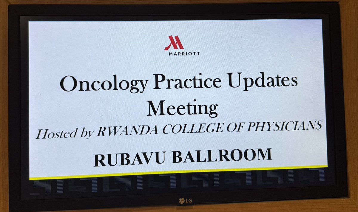 avmanirakiza's tweet photo. With partners and colleagues, we successfully hosted the first oncology practice update meeting featuring oncology practitioners in Rwanda. Knowledge-filled and enriching talks https://t.co/ohFaqaqzxz