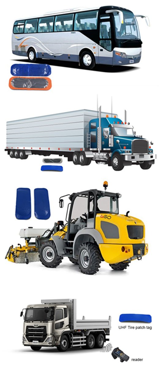 RFID UHF Tire Patch Tag for bus,truck,lorry,etch. More info:richrfid.com/product/list/2…