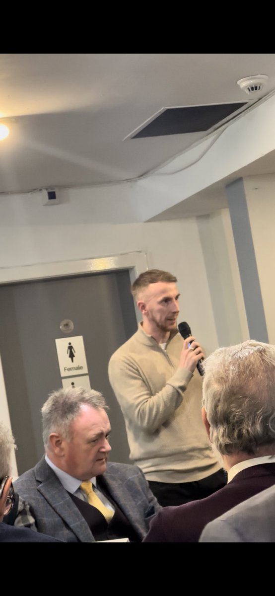 Privilege and an honour to be invited back to Fir Park and be a guest speaker at hospitality in the centenary suite. Great day minus the result