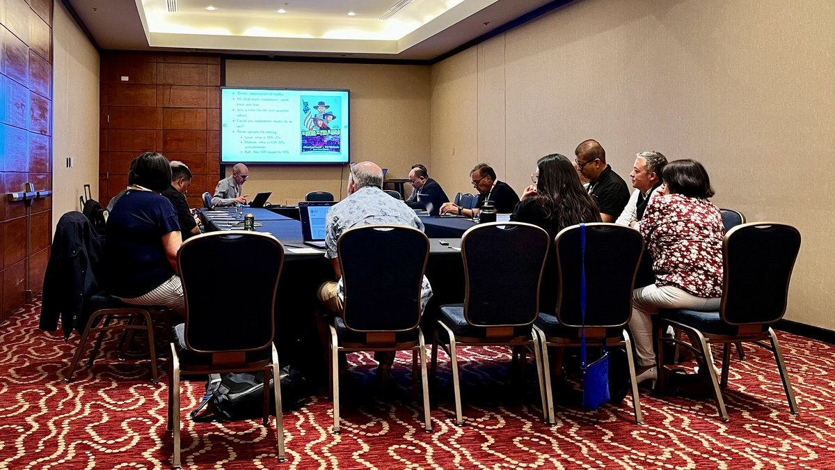 fdoespin's tweet photo. Second session of the MSE in the 13th meeting of SPRFMO commission, the good, the medium and the bad … the movie 🧐 @sprfmo  @ifop_periodista #mse https://t.co/RaalA8F2fR