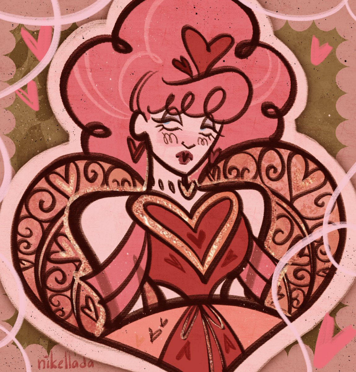 nikelladaart's tweet photo. sorry I’m late to the pink pictures day but oh well🥀

#monsterhigh #cupidasteria ( #cacupid ) https://t.co/MoPgKoJVKs