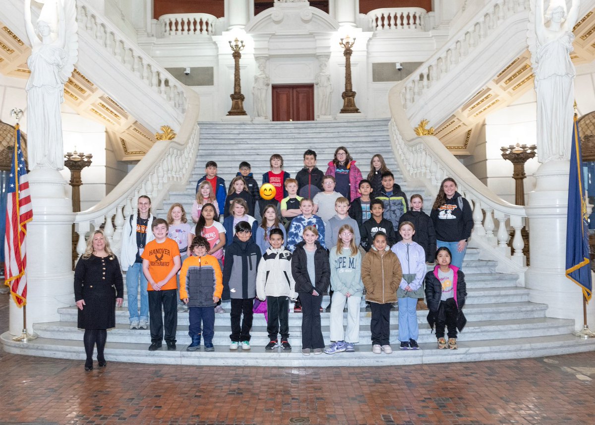 Rep. Kate Klunk (@repkateklunk) on Twitter photo I had a blast showing <a href="/HanoverPublic/">HanoverPublic</a> <a href="/HanStElem/">Hanover Street</a> 4th graders around the Capitol this week! #hpsdawesome I had a blast showing <a href="/HanoverPublic/">HanoverPublic</a> <a href="/HanStElem/">Hanover Street</a> 4th graders around the Capitol this week! #hpsdawesome
