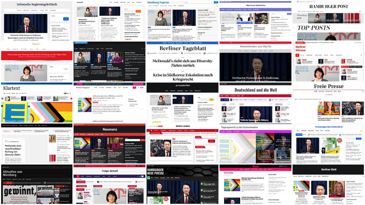 Advanced persistent manipulator “Storm-1516” began an information operation campaign targeting the upcoming federal election in Germany. 

The used approach:
🟢 Coordinated Web of fake sites - multiple domains mimicking legitimate German media. These sites act as “sleepers”