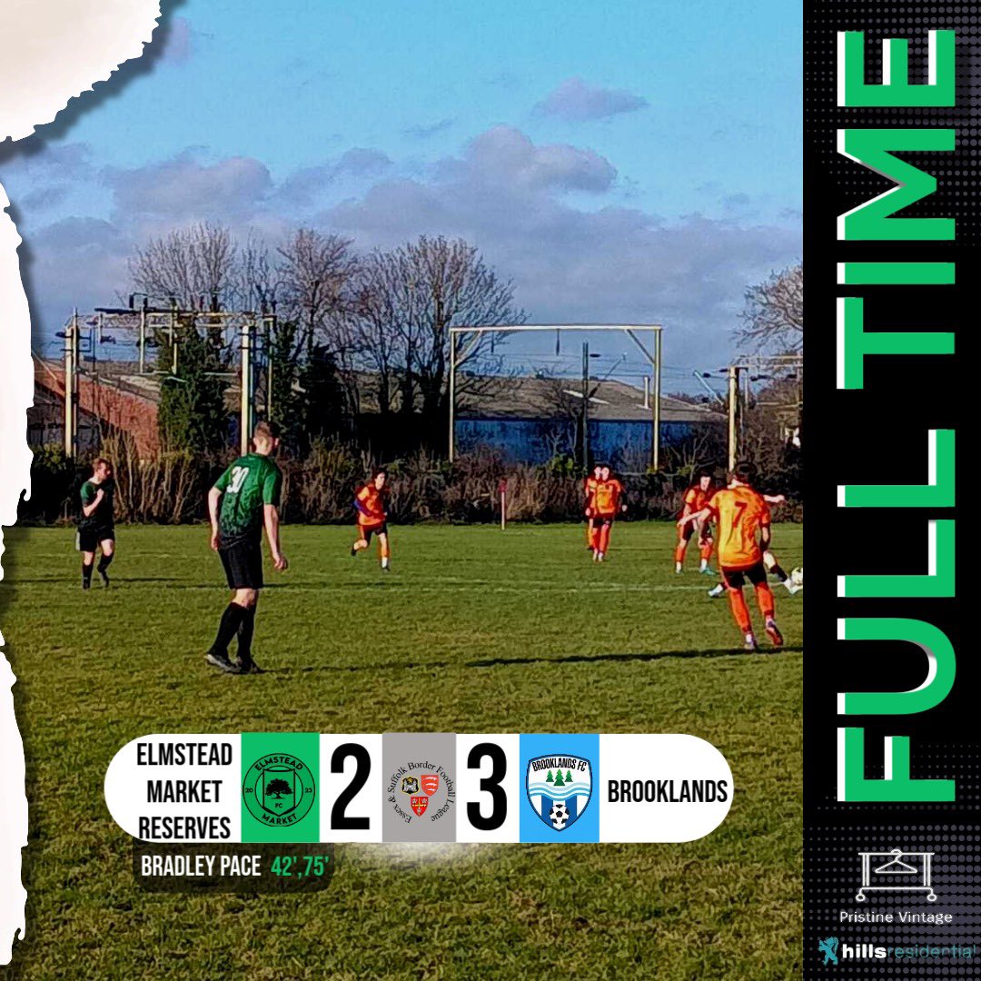 Elmstead_Market's tweet image. Full time!
The first team had a professional and calm performance winning 1-0 vs Tiptree heath
Goal from Josh Beavis
The ressies concede a late goal to lose 3-2 vs Brooklands
Goals from Bradley Pace x2
Onto next week 馃挌馃枻
