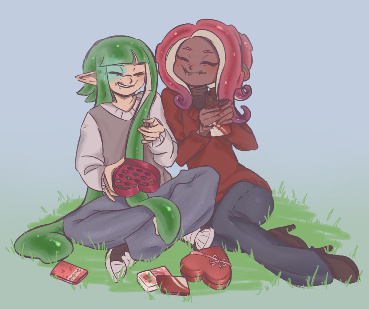 Valentines day? More like the stores sell chocolate for cheaper the day after so you can get way more! 
Happy 15th of February to them!!! <3
#agent24