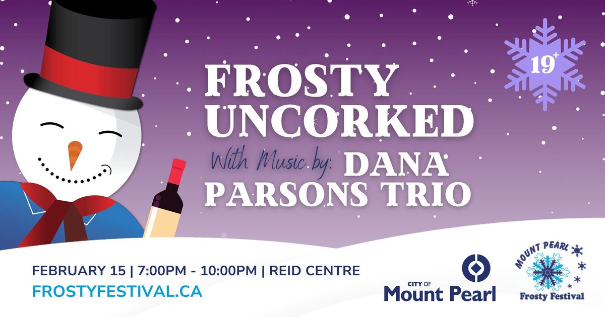🍷 Last Call for Wine Lovers! There's still time to secure your spot at FROSTY UNCORKED! Don't miss out on this sophisticated evening of fine wines, delicious appetizers, and live entertainment.

Get your tickets today for the perfect winter night out! 🎟️