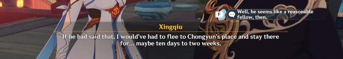 qiu_uiqq's tweet photo. This tells me that xingqiu would often come over to chongyun's house and it's just something regular and a casual thing between them https://t.co/aJTKusaraK