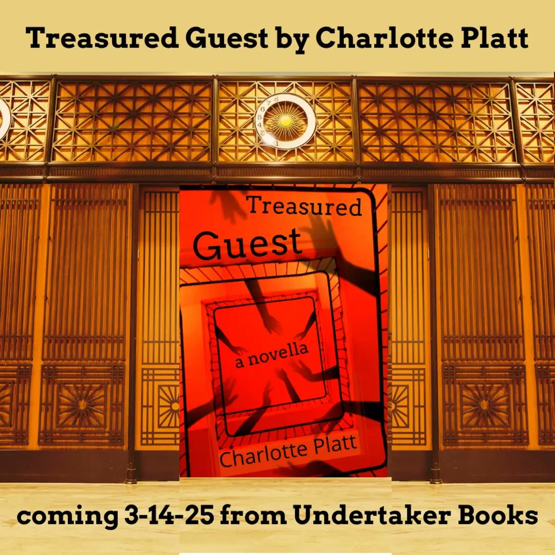 Chazzaroo's tweet image. Roses are red
Violets are blue
The Basker is waiting
We'd love to have you ❤️ 

Pre-order the hotel cosmic horror you didn't know you needed, Treasured Guest! Details below: 

undertakerbooks.com/products/treas…
#horror #cosmichorror #indiewriter #Glasgow