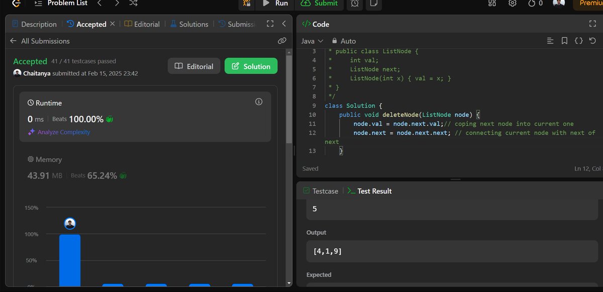 Chaitanya13107's tweet image. 🚀 Day 107 of #150dayslevelup by @siamjuit!

🔹 Created a Spring Boot Web Project – Implemented Spring MVC (Model-View-Controller) to send and retrieve data.
🔹 Solved a Linked List question on LeetCode.
#SpringBoot #SpringMVC #Java #LeetCode #Coding